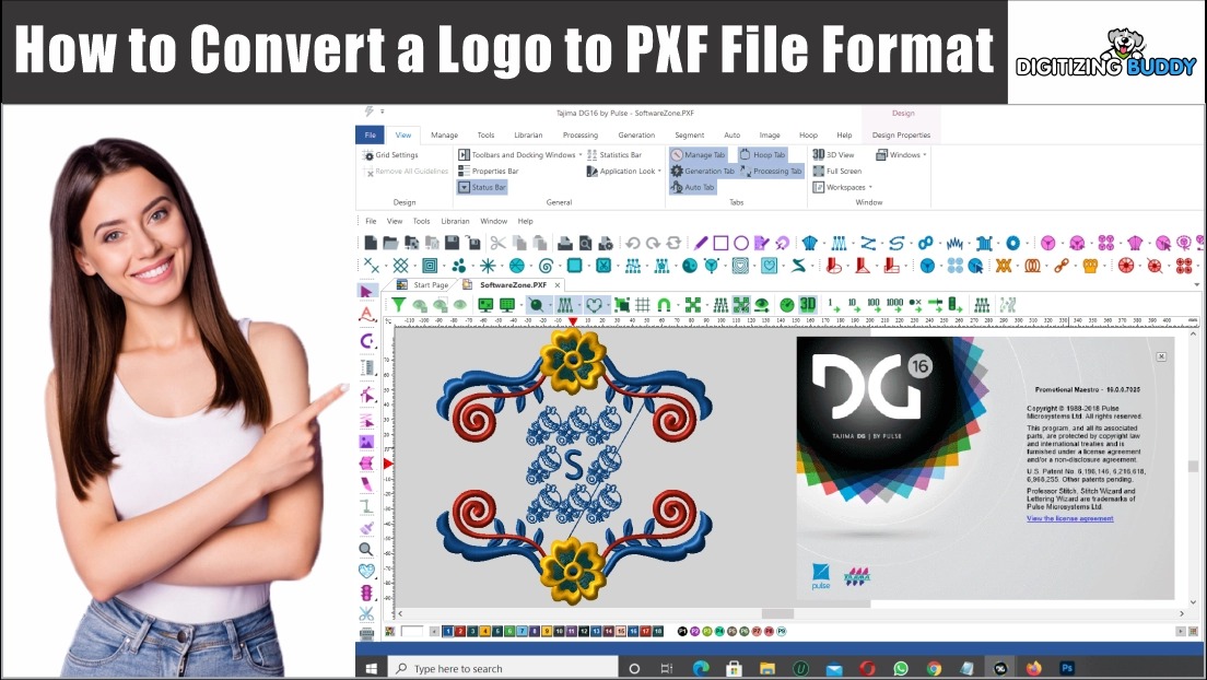 Fast and Reliable Way to Convert a Logo to PXF Format