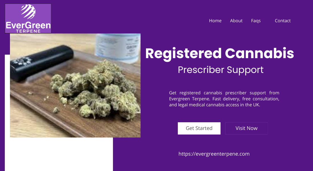 Registered cannabis prescriber support